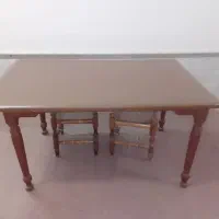 میز ناهار خوری و۲عددجلو مبلی