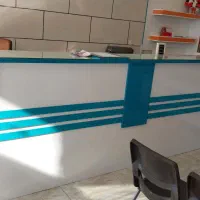 کانتر پیشخوان و قفسه و میز چوبی و کمد چوبی|دفتر کار|سنندج, |دیوار