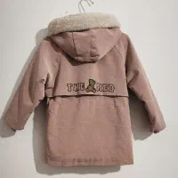 کاپشن برزنتی داخل کامل خز ضد آب سن ۷ تا ۱۰ سال|لباس|خزل, |دیوار