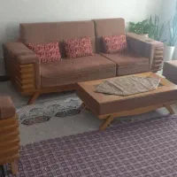 فروش مبل ۷ نفره با جلو مبلی|مبلمان خانگی و میز عسلی|اقلید, |دیوار