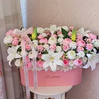 زیبا ترین باکس گل مصنوعی با پیک رایگان