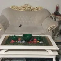 مبل هفت نفره همراه میز جلو مبلی|مبلمان خانگی و میز عسلی|لاهیجان, گلستان|دیوار