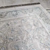 فرش ۹متری ۱۲۰۰ شانه گل برجسته قیطران ۲عددی|فرش|آستانه سرا, |دیوار
