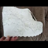 کفش کتانی عروس نو سایز ۳۷