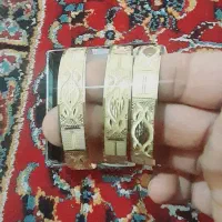 ۴ عدد النگو ۲۵گرم طلا تمیز