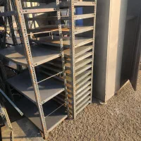 فروش انواع لوازم اداری وقفسه فلزی دسته دوم