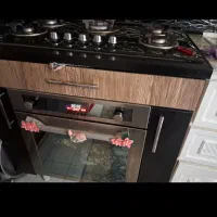 فر توکار گازی برقی