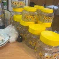 ظروف شیشه ای در دار