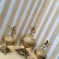 قندان و شکلات خوری برنزه