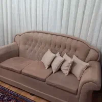 مبل ۷نفره با میز جلو ودوتاعسلی|مبلمان خانگی و میز عسلی|اردبیل, |دیوار