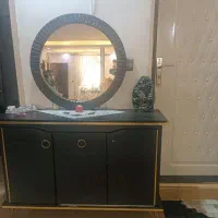 ست آینه کنسول میزنی وی جاکفشی درحد