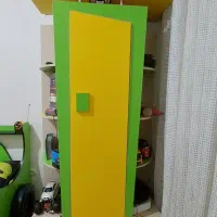 سرویس خواب mdf مدل ماشین مسابقه ای چراغ دار