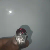 انگشتر دست ساز لعل