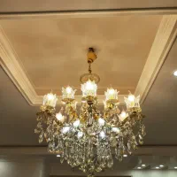 ۳ عدد لوستر ۶ شاخه (۱۸ شعله)