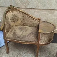 میز تلفن چوب راش