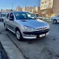 پژو 206 SD مدل 94 نقره‌ای کارکرد 210