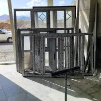 درب وپنجره یوپی وی سی دوجداره|مصالح و تجهیزات ساختمان|قروه, |دیوار