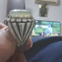 انگشتر عقیق کار دست کهنه سنک کبود|جواهرات|گرگان, |دیوار