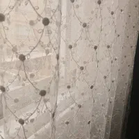 پرده حریر خامه دوزی|پرده، رانر، رومیزی|رشت, ترمینال|دیوار