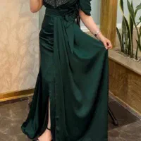 لباس مجلسی سایز سبزپولداری
