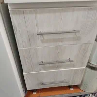 کابینت فلزی درچوبی|آب‌چکان و نظم‌دهنده ظروف|قرچک, باقرآباد|دیوار