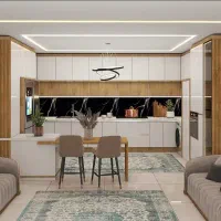 دوخوابه خوش قیمت/ سالن بزرگ/تمیز و مرتب