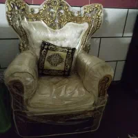 مبل سلطنتی هفت نفره|مبلمان خانگی و میز عسلی|بندر ترکمن, |دیوار