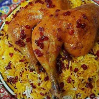 زرشک پلو با مرغ