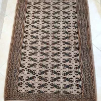 دو عدد فرش دستباف ترکمن|فرش|کرج, شهرک جهان‌نما|دیوار