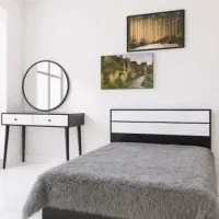 سرویس خواب دونفره ملامینه با گارانتی|تخت و سرویس خواب|مشهد, گرجی علیا|دیوار