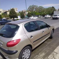ماشین206مدل 84 رنگ بژ