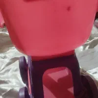 کالسکه و جارو اسباب بازی سالم فروش باهم 300|اسباببازی|سنندج, |دیوار