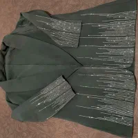 کت مجلسی نگین دار سایز ۴۴و۴۶