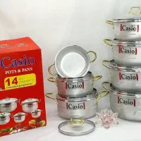 سرویس قابلمه روی کاسیو روحی ۷ و ۱۰ و ۱۴ پارچه
