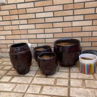 ۵عدد گلدان سایز بزرگ