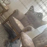 مبل ۹ نفره طوسی کاملا سالم|مبلمان خانگی و میز عسلی|تویسرکان, |دیوار