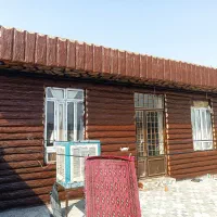 سیمان کاری طرح سنگ و چوب