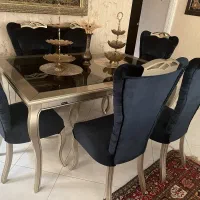 میز غذا خوری ۶ نفره برند ترنج سالم تمیز