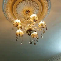 لوستر کریستال|لوستر و چراغ آویز|مشهد, سرافرازان|دیوار