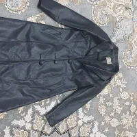 پالتو چرم بلند زنانه