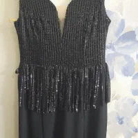 لباس مجلسی مشکی بلند