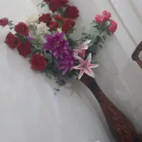 گل مصنوعی باگلدان