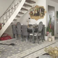 مبل ۸نفره چستر با غذا خوری ست|مبلمان خانگی و میز عسلی|صفادشت, |دیوار