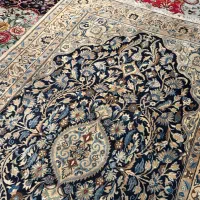 فرش دستبافت نایین ریز بافت قدیمی ( پرده نائین )