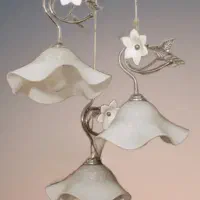 لوستر سه شاخه کار دست