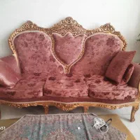 فروش مبل استیل و ۸ عدد صندلی ناهاخوری