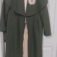 مانتو مجلسی همراه شال عیدانه