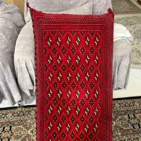 فروش یک جفت پشتی دست‌باف ترکمن