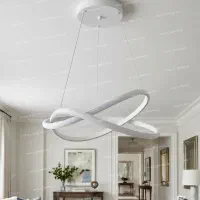 لوستر مدرن led/smd طرح پاپیون کنترل دار|لوستر و چراغ آویز|تبریز, |دیوار