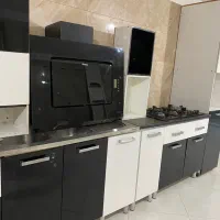 ۱۵متر کابینت هایگلاس با تمام لوازم در حد نو|مصالح و تجهیزات ساختمان|ری, فیروزآباد|دیوار